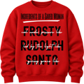 Saved Woman Christian Christmas Sweatshirt
