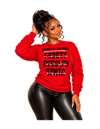 Saved Woman Christian Christmas Long Sleeve Tshirt